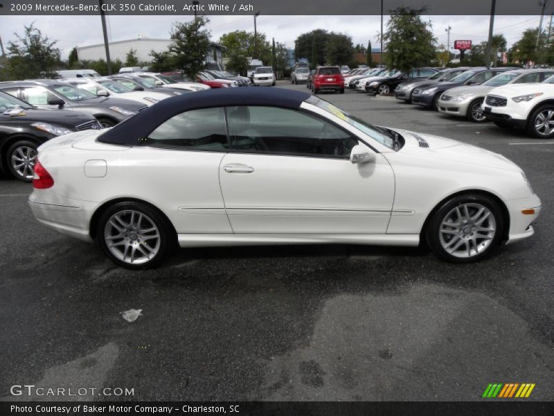  2009 CLK 350 Cabriolet Arctic White
