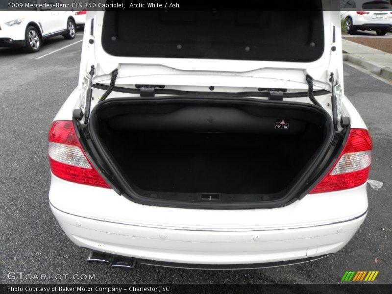 Arctic White / Ash 2009 Mercedes-Benz CLK 350 Cabriolet