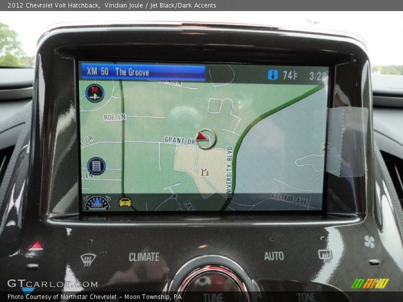 Viridian Joule / Jet Black/Dark Accents 2012 Chevrolet Volt Hatchback