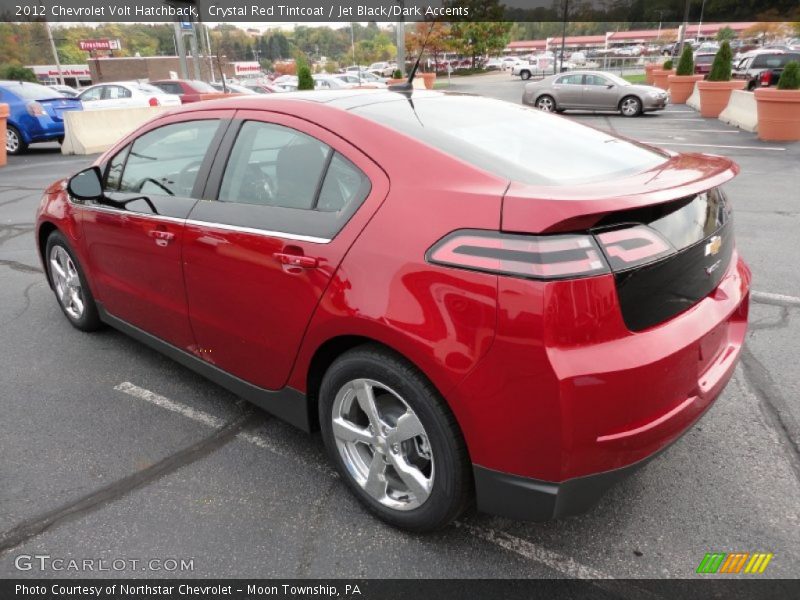 Crystal Red Tintcoat / Jet Black/Dark Accents 2012 Chevrolet Volt Hatchback