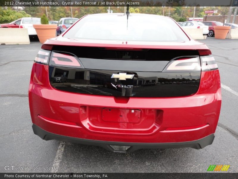 Crystal Red Tintcoat / Jet Black/Dark Accents 2012 Chevrolet Volt Hatchback