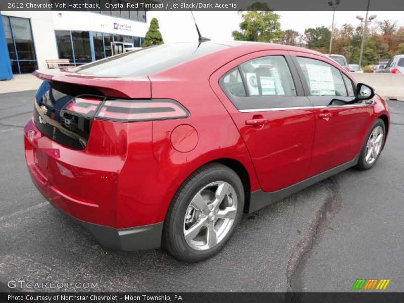 Crystal Red Tintcoat / Jet Black/Dark Accents 2012 Chevrolet Volt Hatchback