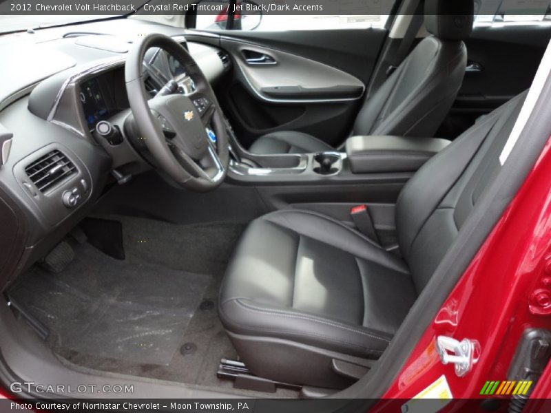  2012 Volt Hatchback Jet Black/Dark Accents Interior