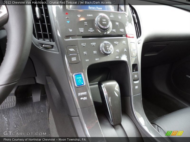 Controls of 2012 Volt Hatchback