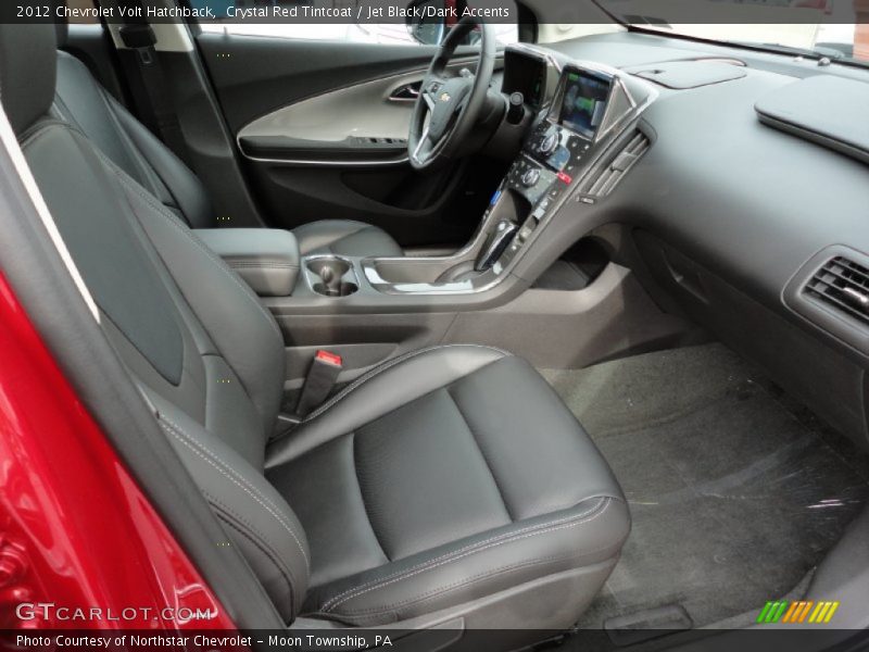  2012 Volt Hatchback Jet Black/Dark Accents Interior