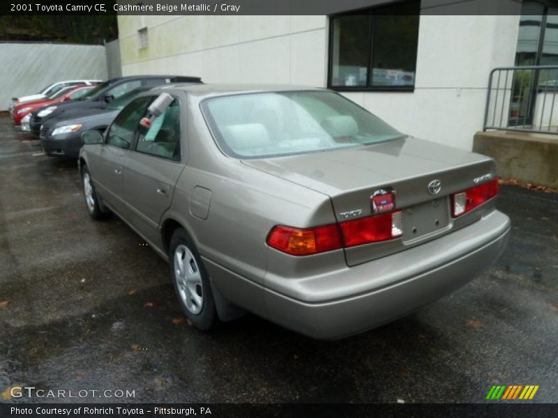 Cashmere Beige Metallic / Gray 2001 Toyota Camry CE