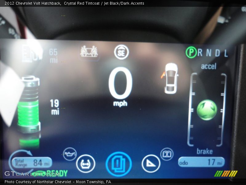 Crystal Red Tintcoat / Jet Black/Dark Accents 2012 Chevrolet Volt Hatchback