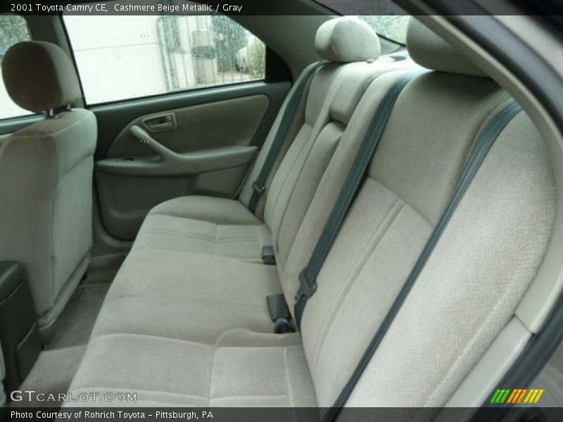 Cashmere Beige Metallic / Gray 2001 Toyota Camry CE