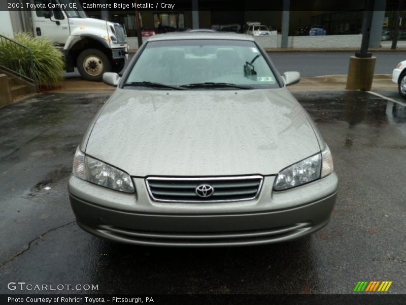 Cashmere Beige Metallic / Gray 2001 Toyota Camry CE