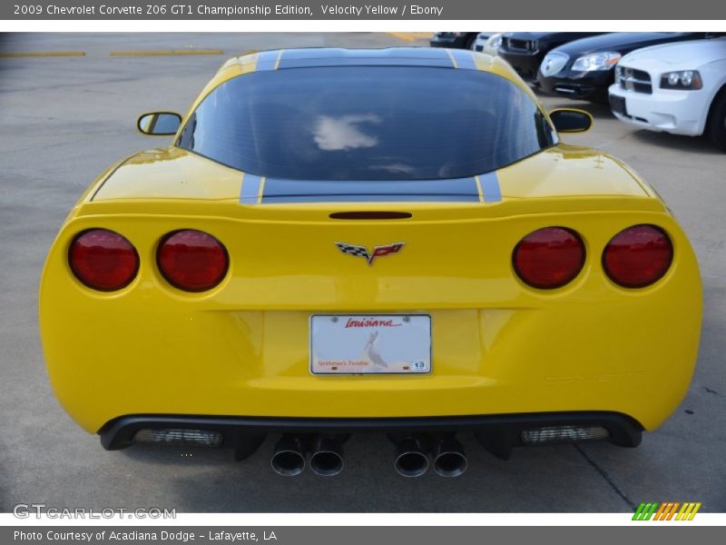 Velocity Yellow / Ebony 2009 Chevrolet Corvette Z06 GT1 Championship Edition