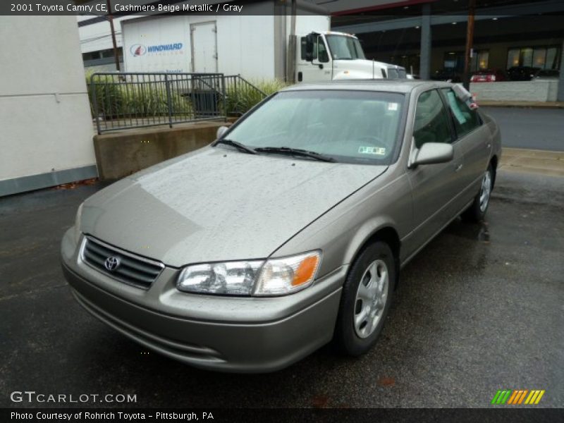 Cashmere Beige Metallic / Gray 2001 Toyota Camry CE