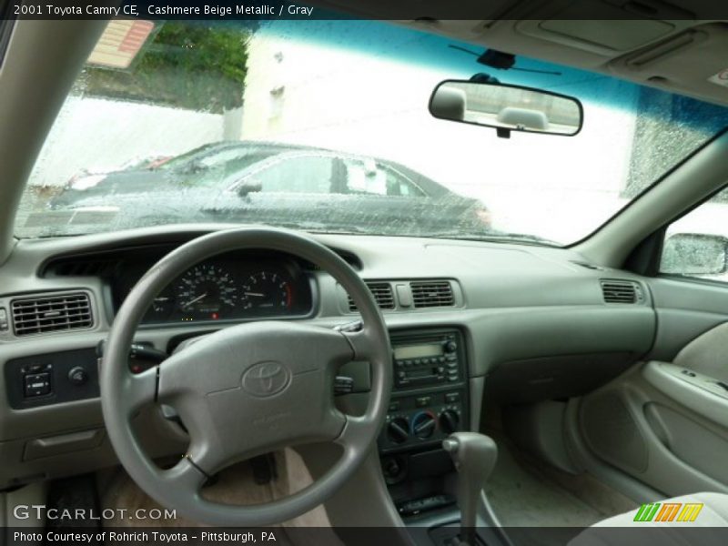 Cashmere Beige Metallic / Gray 2001 Toyota Camry CE