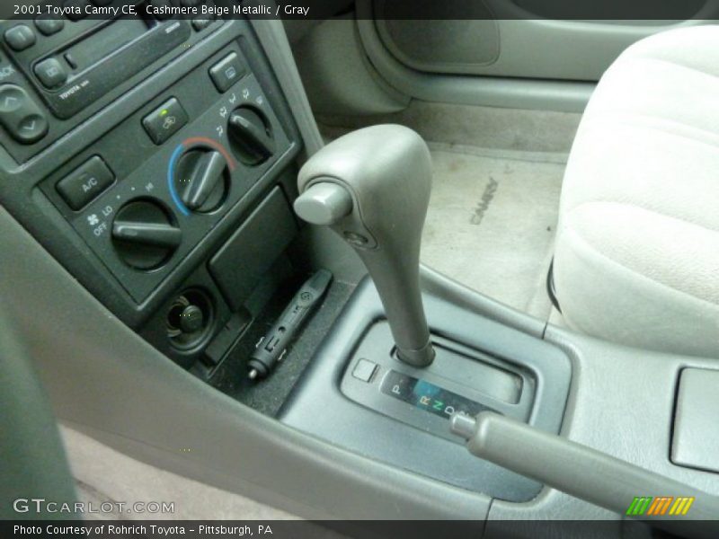 Cashmere Beige Metallic / Gray 2001 Toyota Camry CE