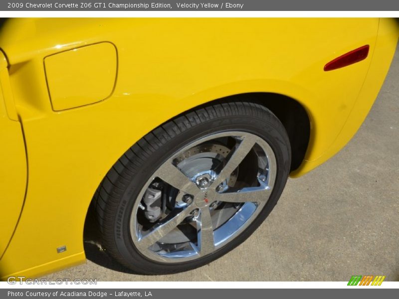 Velocity Yellow / Ebony 2009 Chevrolet Corvette Z06 GT1 Championship Edition
