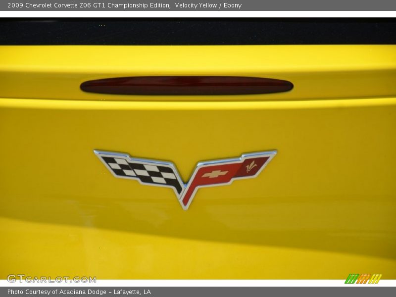 Velocity Yellow / Ebony 2009 Chevrolet Corvette Z06 GT1 Championship Edition