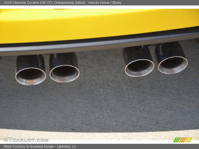 Velocity Yellow / Ebony 2009 Chevrolet Corvette Z06 GT1 Championship Edition