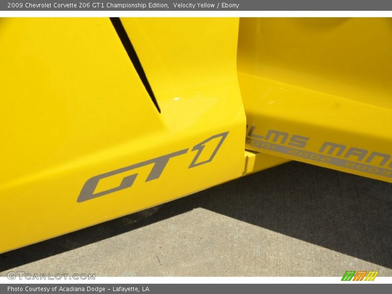 Velocity Yellow / Ebony 2009 Chevrolet Corvette Z06 GT1 Championship Edition