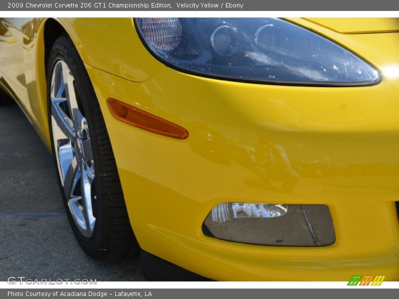 Velocity Yellow / Ebony 2009 Chevrolet Corvette Z06 GT1 Championship Edition