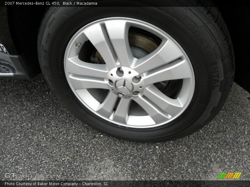 Black / Macadamia 2007 Mercedes-Benz GL 450