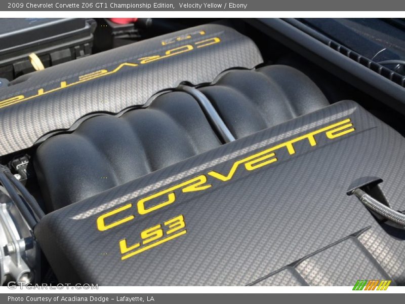Velocity Yellow / Ebony 2009 Chevrolet Corvette Z06 GT1 Championship Edition