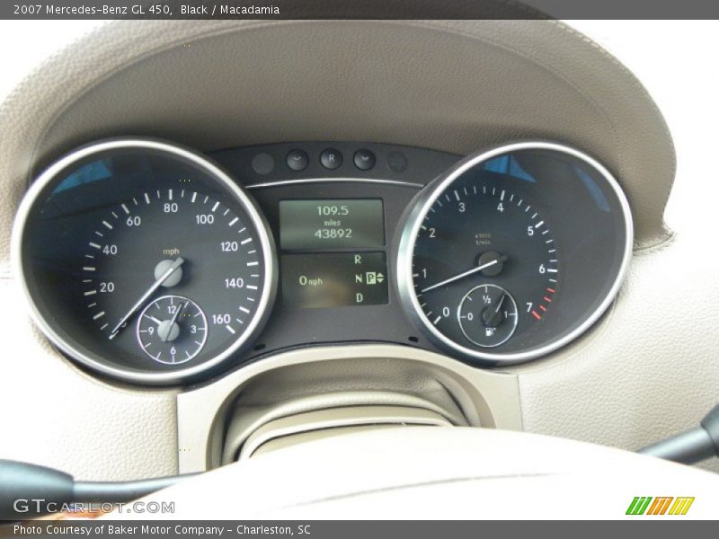Black / Macadamia 2007 Mercedes-Benz GL 450