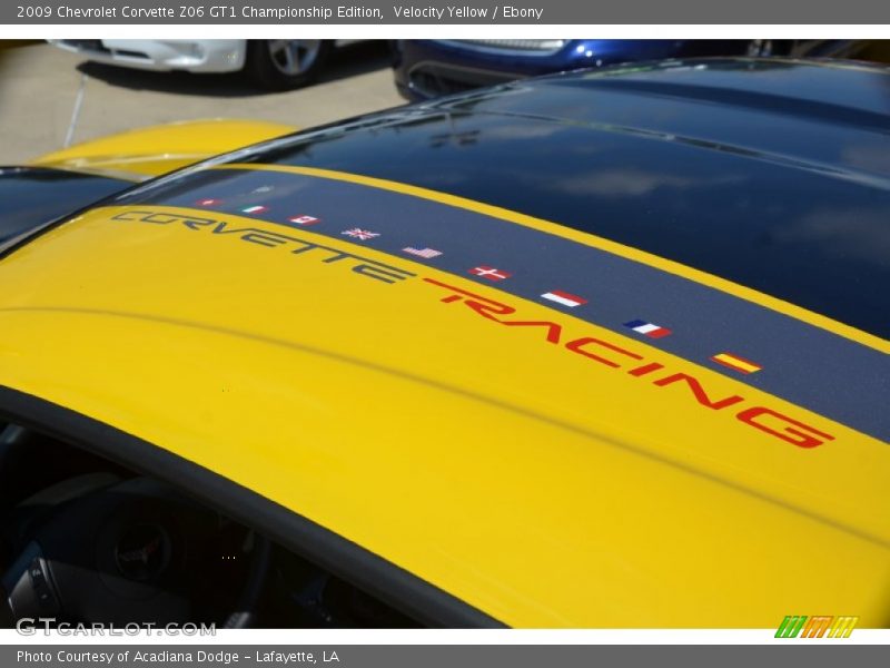 Velocity Yellow / Ebony 2009 Chevrolet Corvette Z06 GT1 Championship Edition