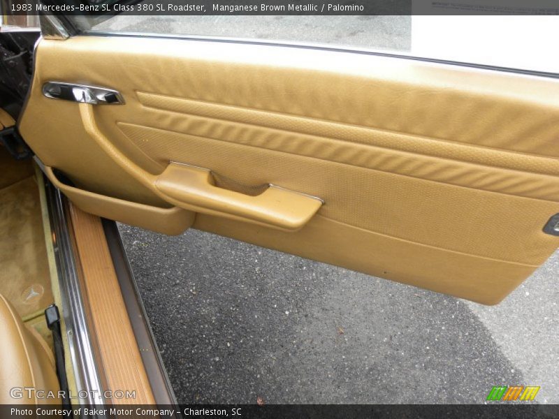 Door Panel of 1983 SL Class 380 SL Roadster