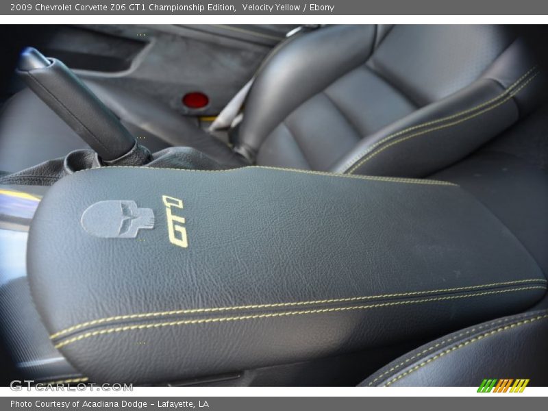 Velocity Yellow / Ebony 2009 Chevrolet Corvette Z06 GT1 Championship Edition