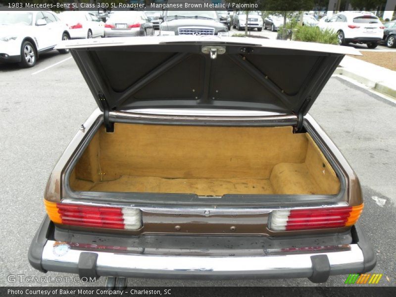 Manganese Brown Metallic / Palomino 1983 Mercedes-Benz SL Class 380 SL Roadster