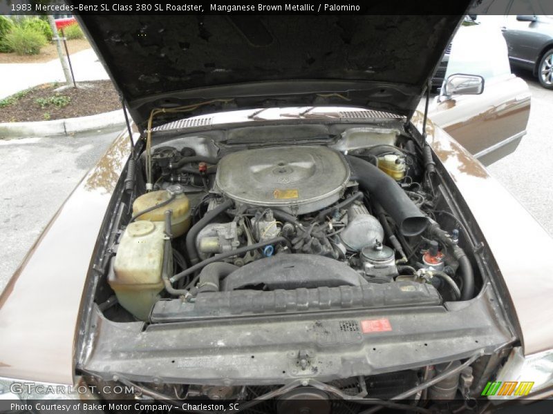  1983 SL Class 380 SL Roadster Engine - 3.8 Liter SOHC 16-Valve V8