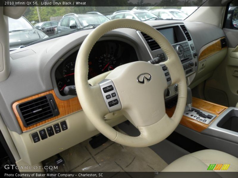  2010 QX 56 Wheat Interior