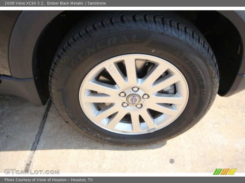 Ember Black Metallic / Sandstone 2008 Volvo XC90 3.2