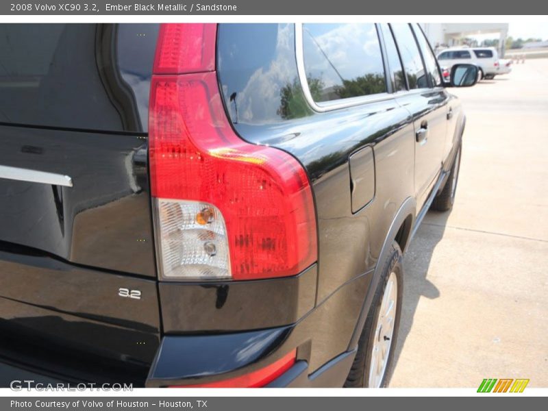 Ember Black Metallic / Sandstone 2008 Volvo XC90 3.2