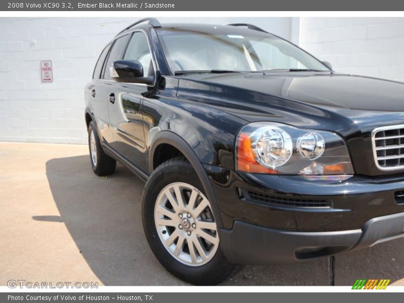 Ember Black Metallic / Sandstone 2008 Volvo XC90 3.2