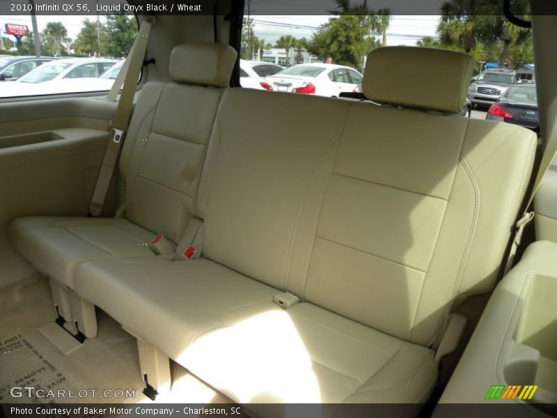  2010 QX 56 Wheat Interior