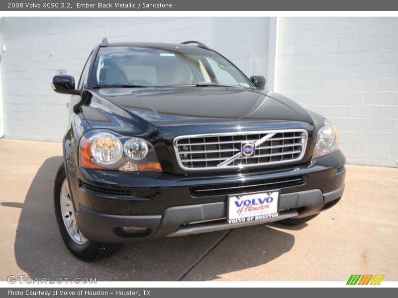 Ember Black Metallic / Sandstone 2008 Volvo XC90 3.2