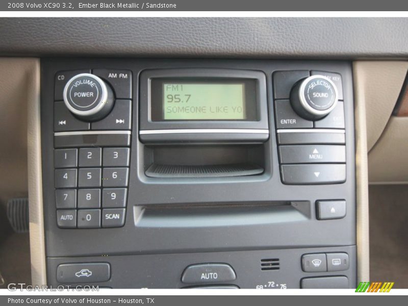 Controls of 2008 XC90 3.2
