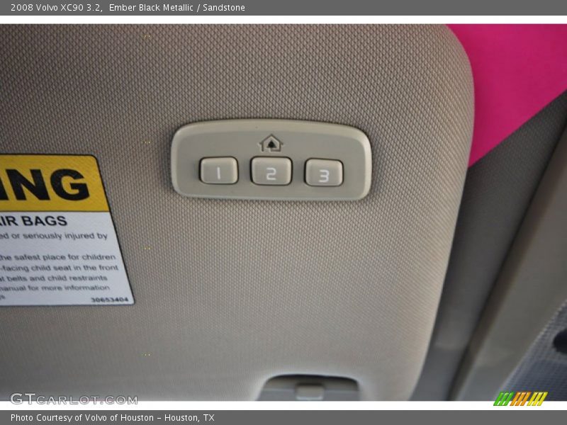 Ember Black Metallic / Sandstone 2008 Volvo XC90 3.2