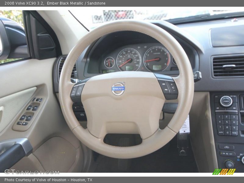 Ember Black Metallic / Sandstone 2008 Volvo XC90 3.2