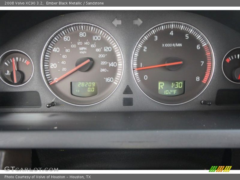  2008 XC90 3.2 3.2 Gauges