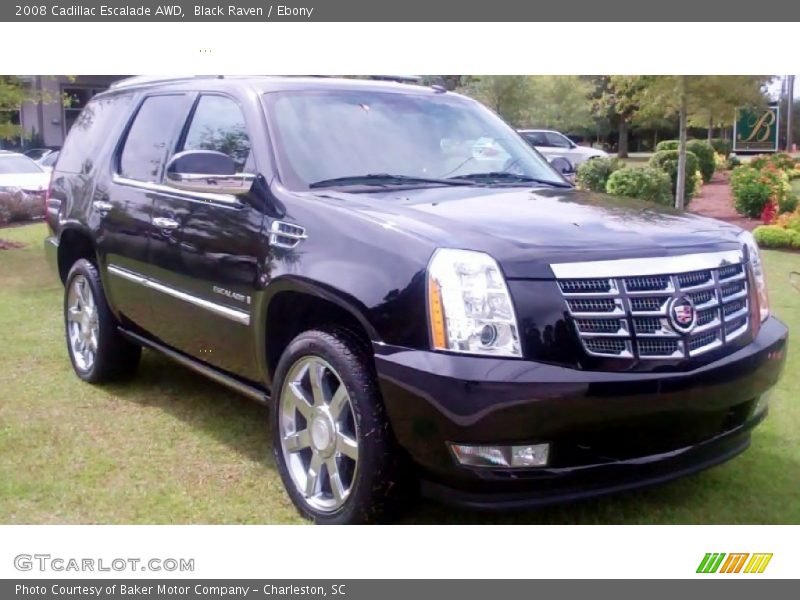 Black Raven / Ebony 2008 Cadillac Escalade AWD
