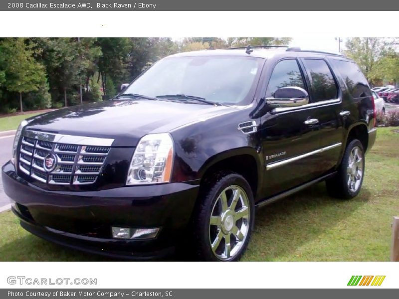 Black Raven / Ebony 2008 Cadillac Escalade AWD