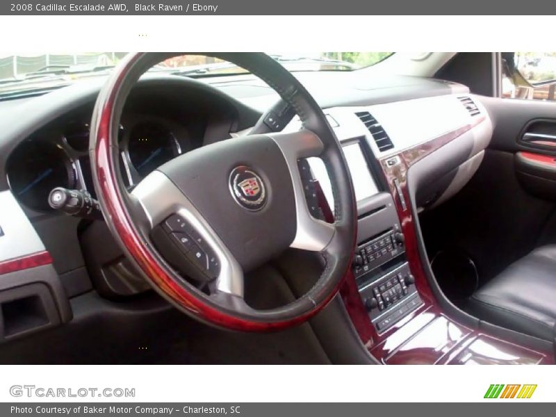 Black Raven / Ebony 2008 Cadillac Escalade AWD