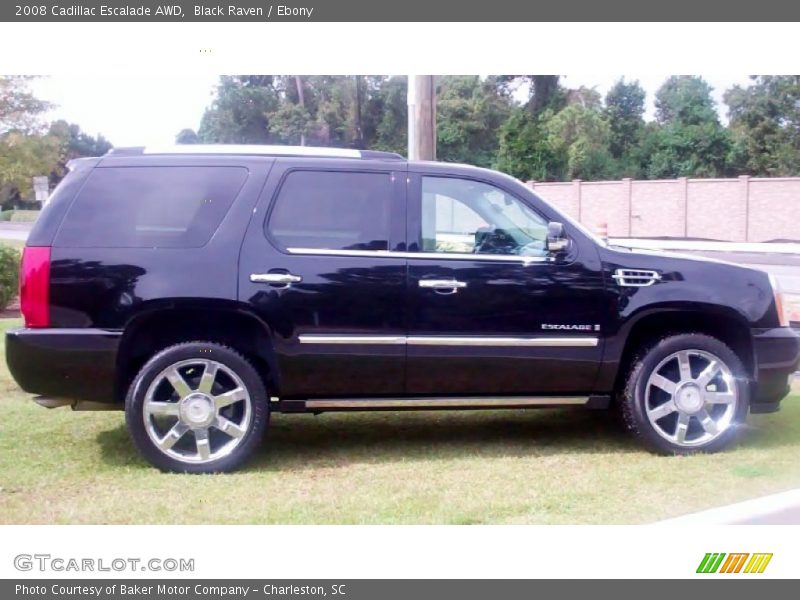 Black Raven / Ebony 2008 Cadillac Escalade AWD