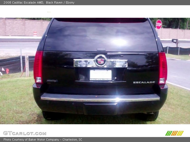 Black Raven / Ebony 2008 Cadillac Escalade AWD
