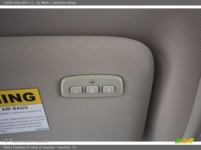 Ice White / Sandstone Beige 2008 Volvo S80 3.2