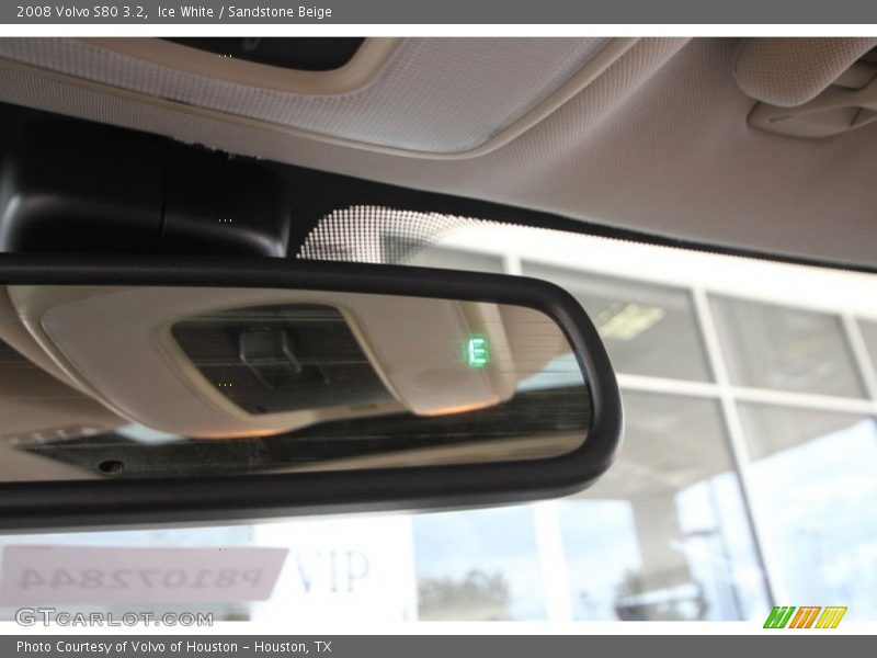Ice White / Sandstone Beige 2008 Volvo S80 3.2