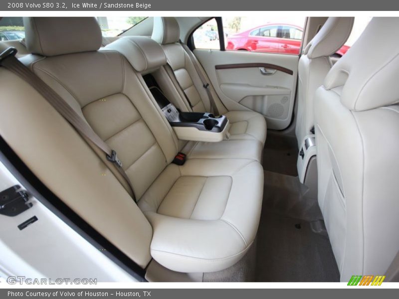 Ice White / Sandstone Beige 2008 Volvo S80 3.2