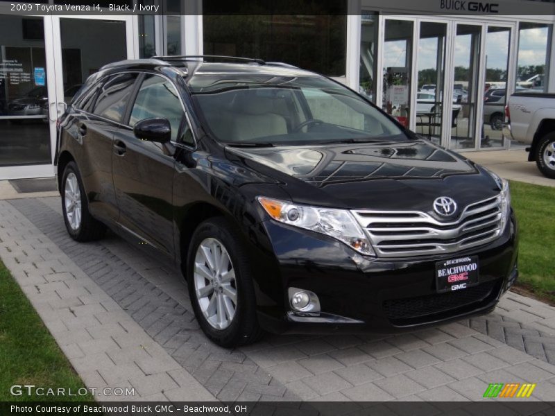 Black / Ivory 2009 Toyota Venza I4