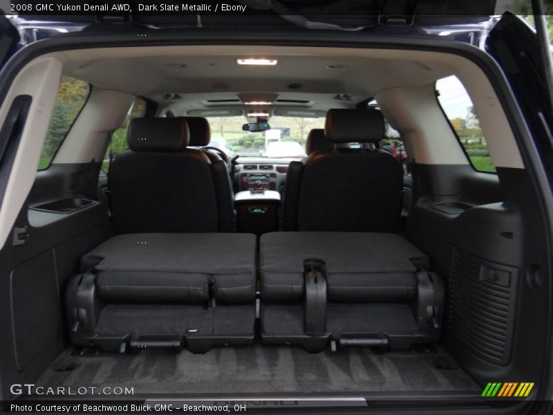 Dark Slate Metallic / Ebony 2008 GMC Yukon Denali AWD